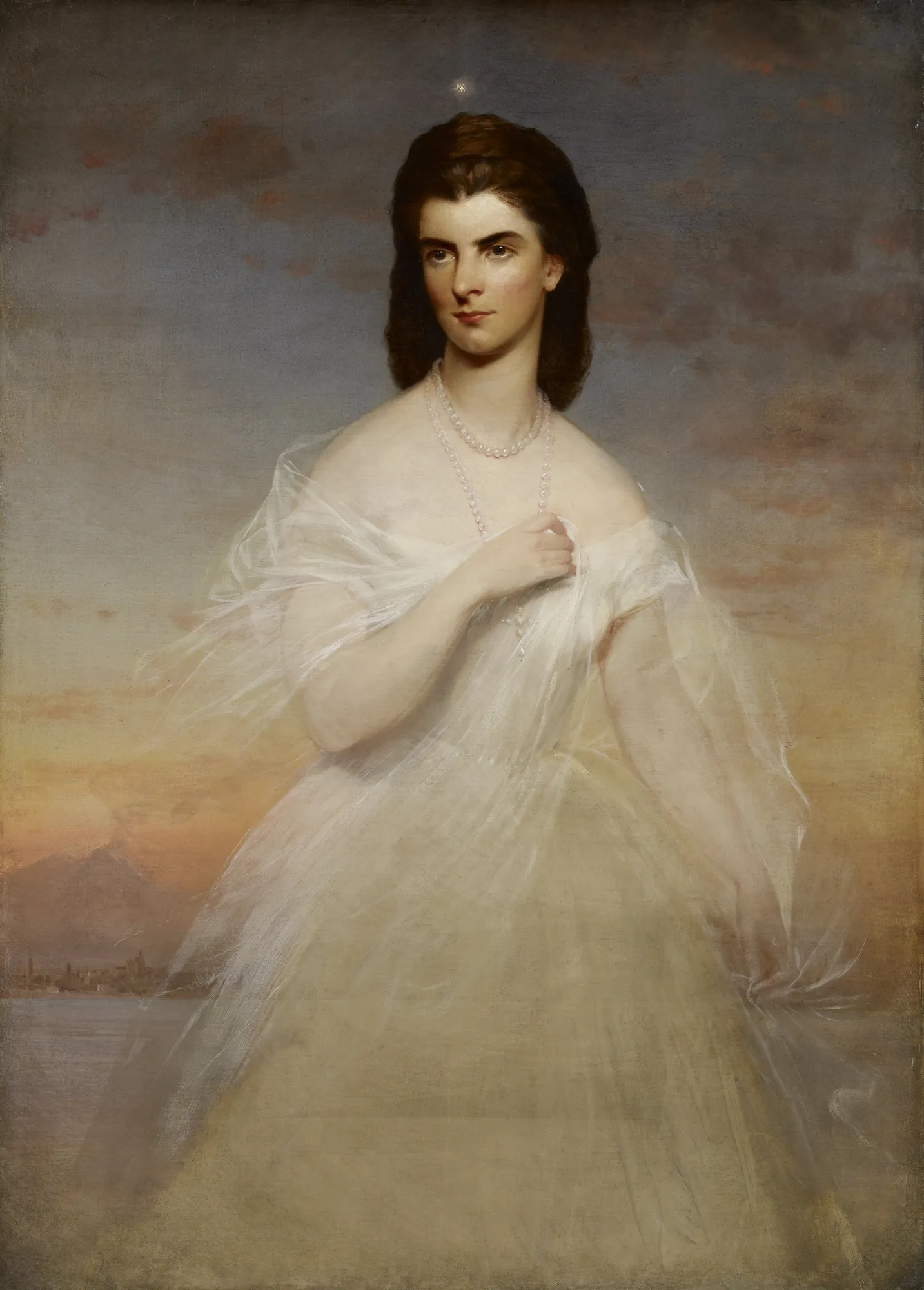 Portrait of Queen Maria Sophia of Naples