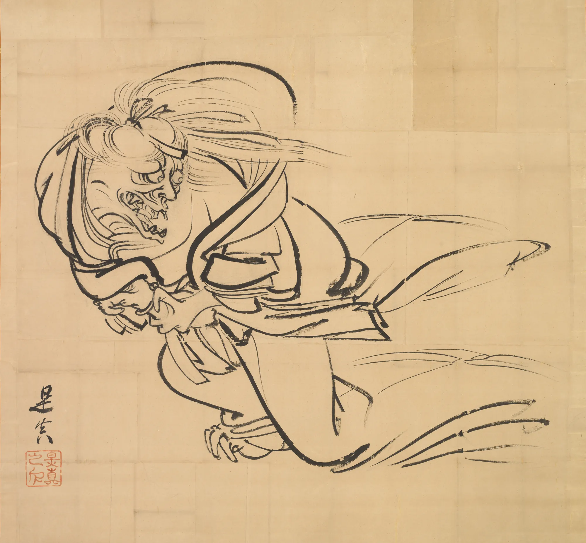 Sketch of Ibaraki-dōji