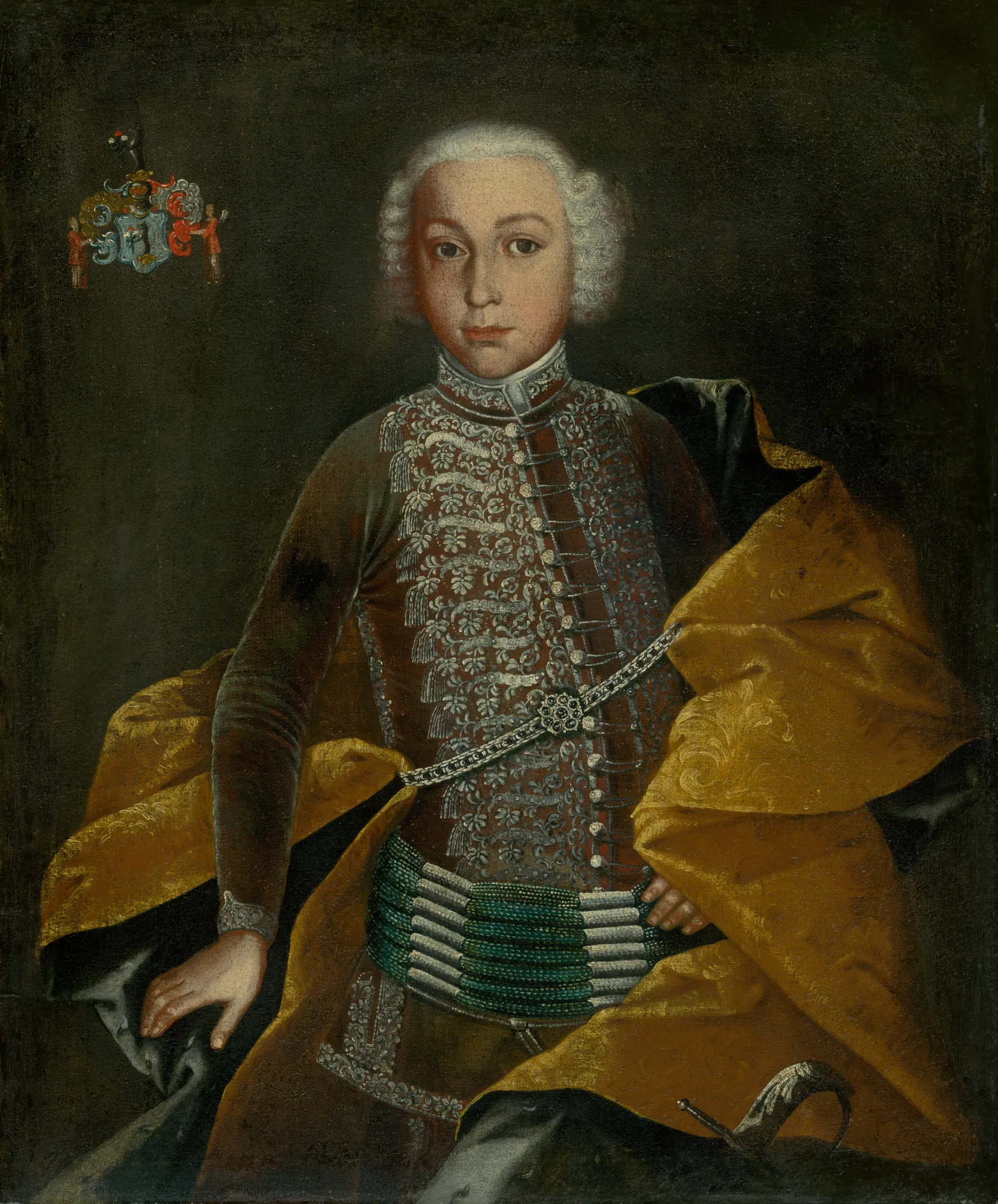 Portrait of a Young Nobleman in Ceremonial Costume