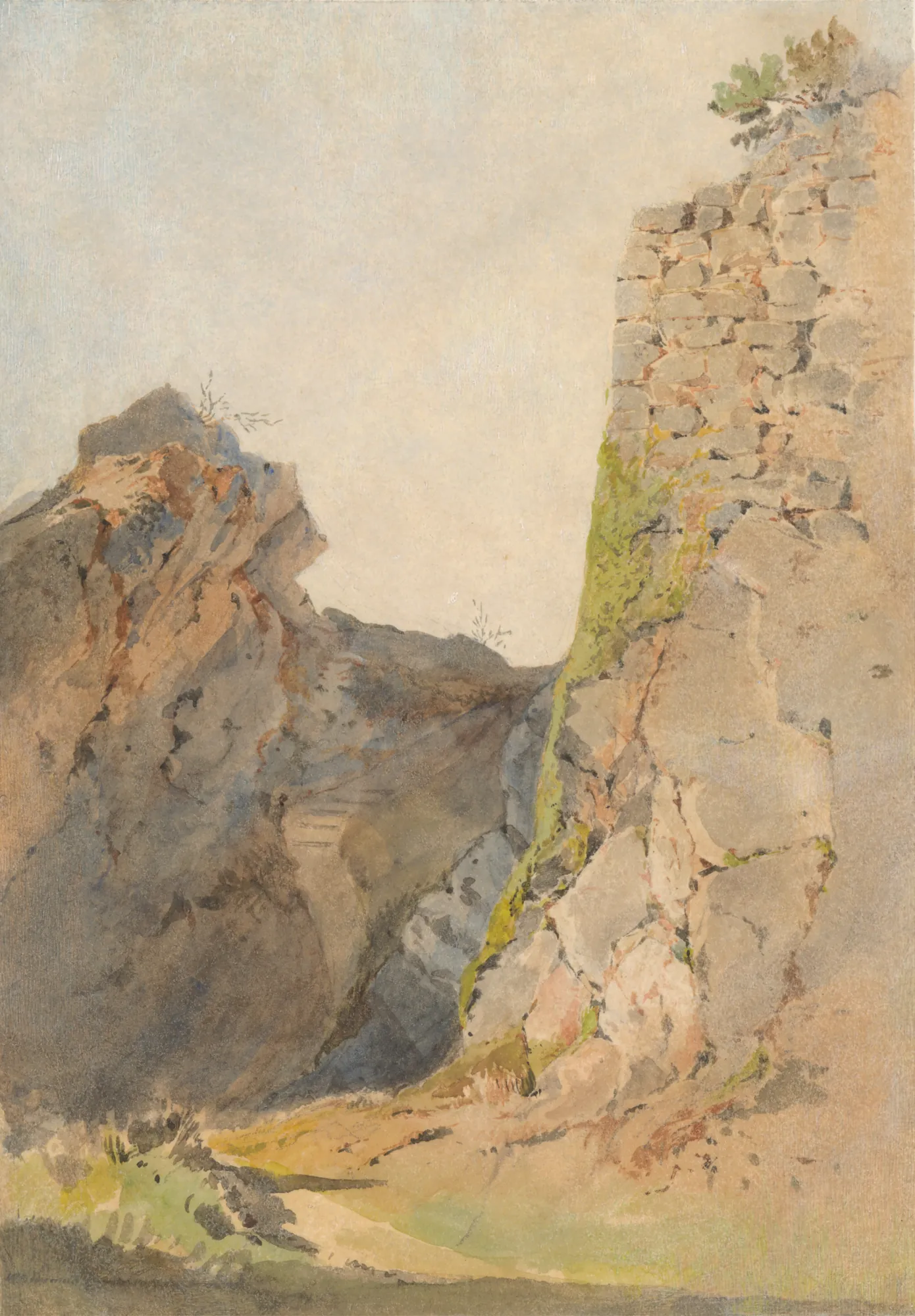 Landscape with Castle Ruins