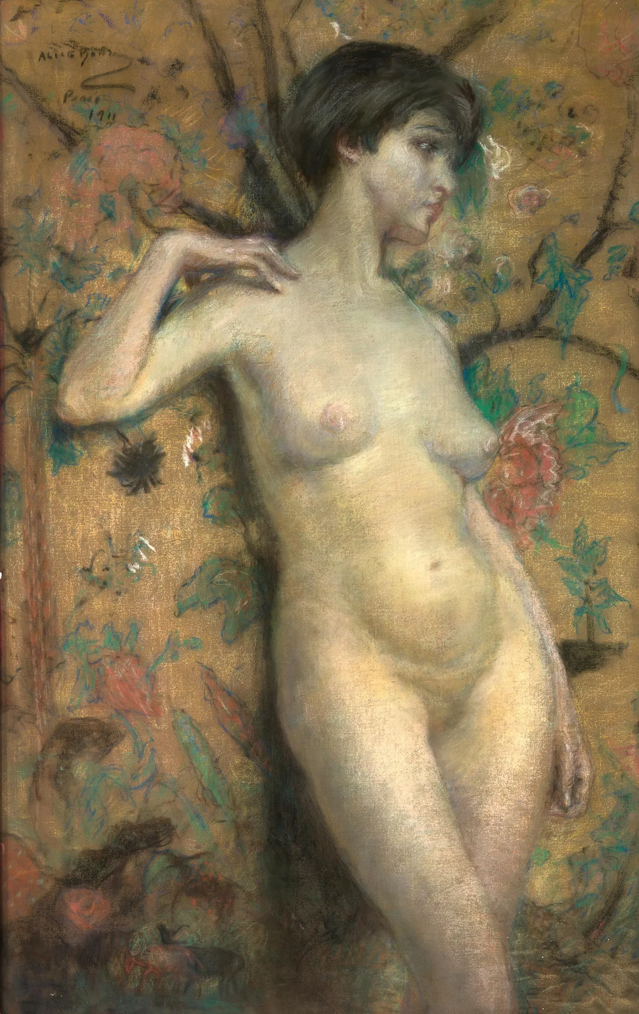 Nude against Screen