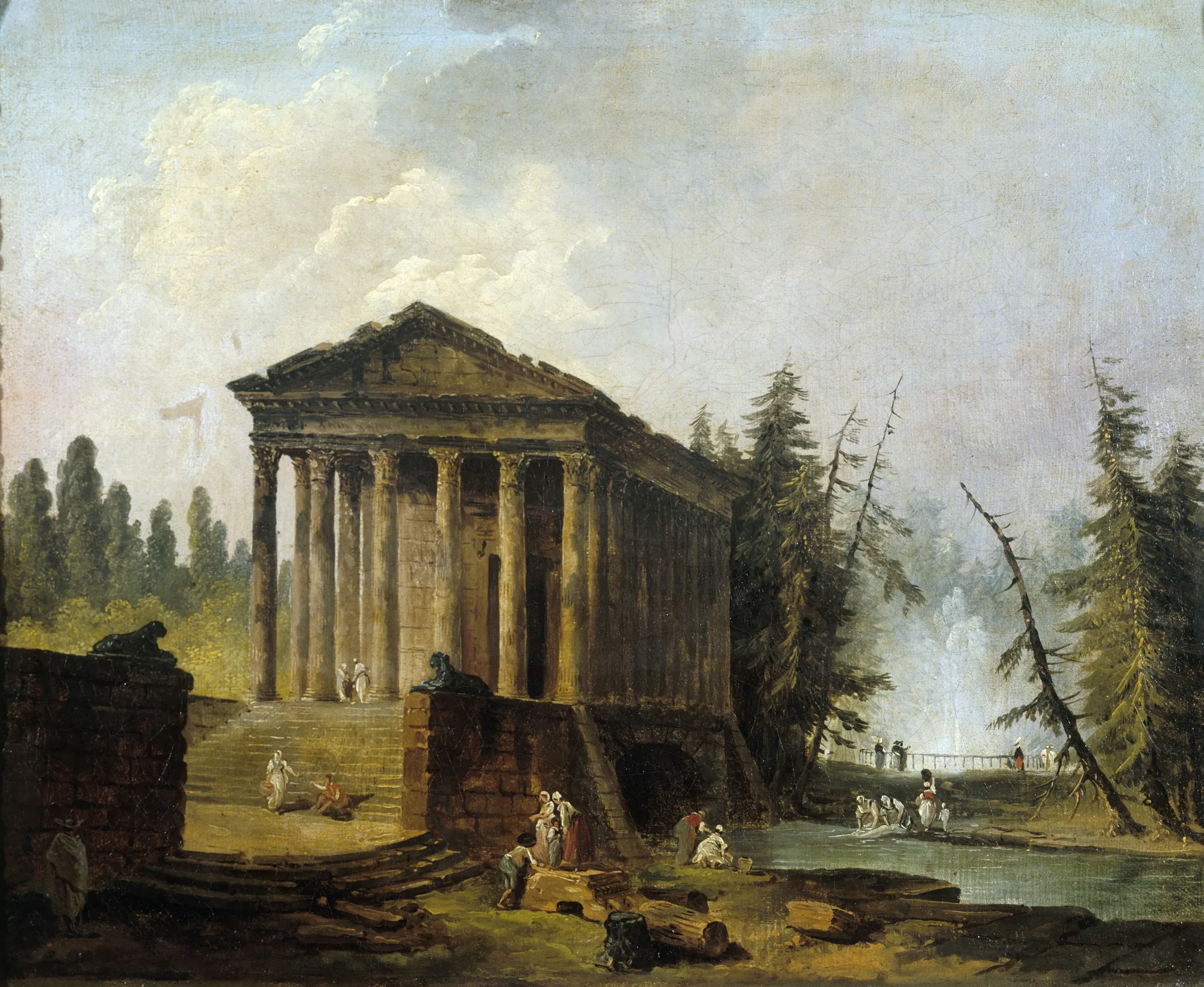 Le Temple antique