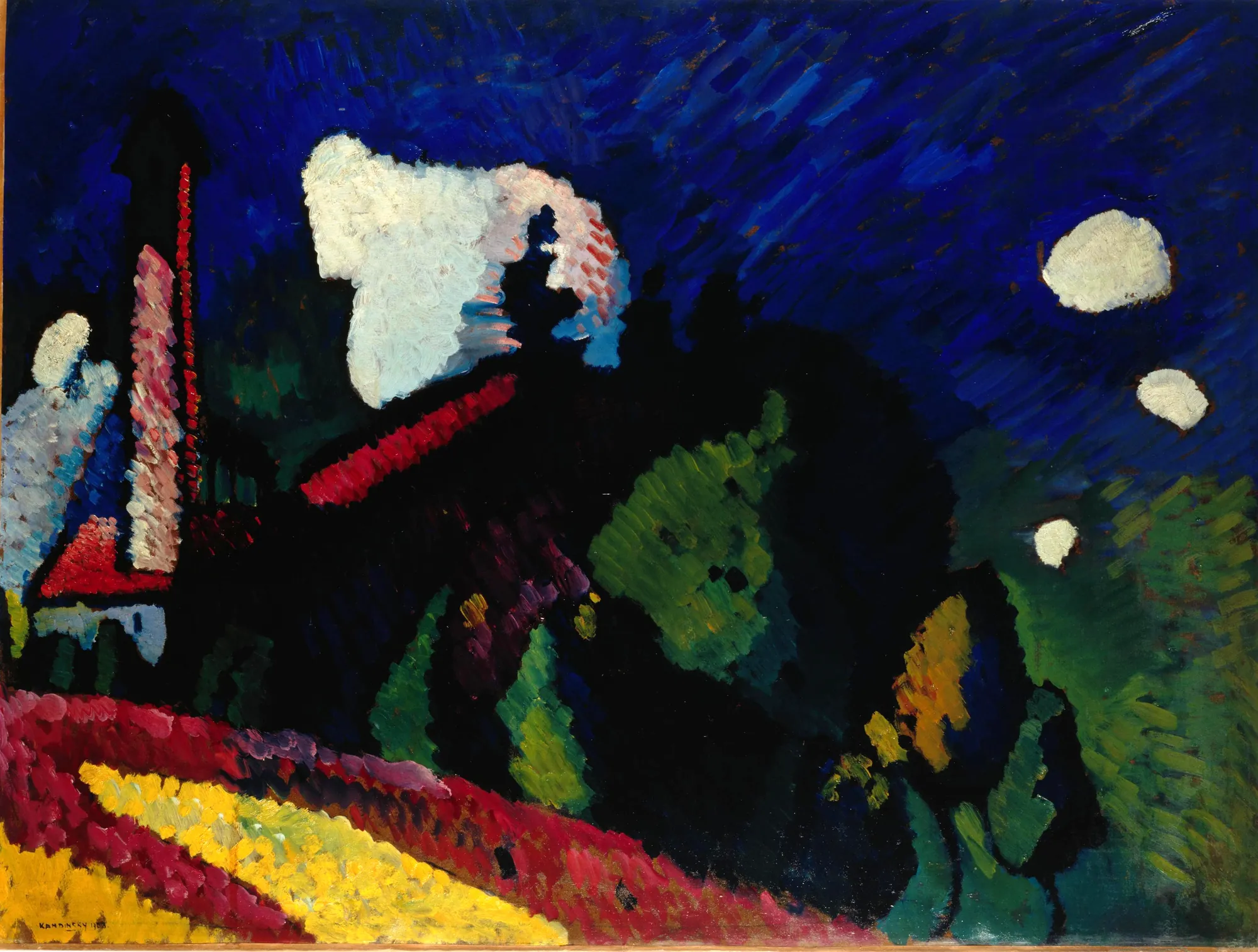 Murnau, Landscape with a Tower