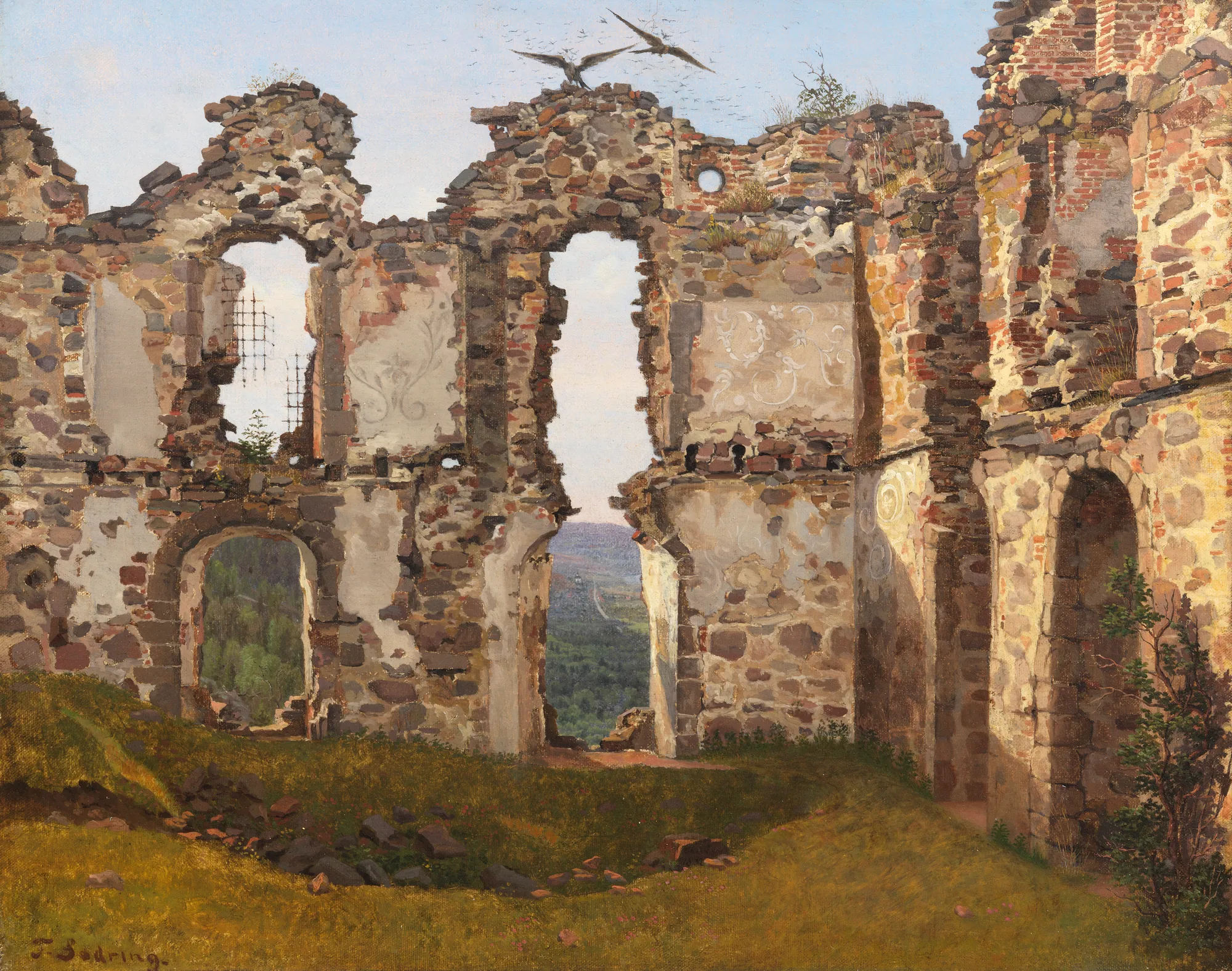 The Ruins of Brahehus near Jönköping