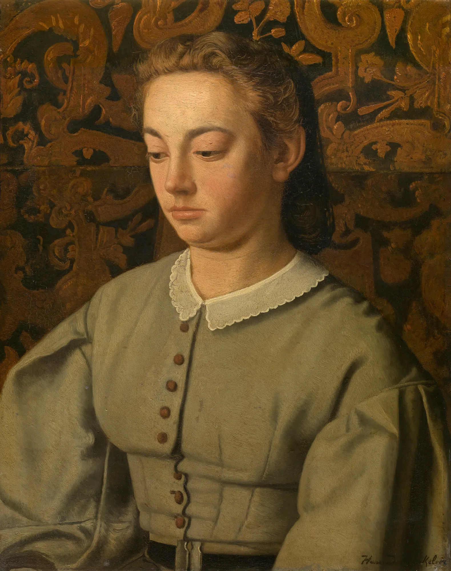 Betsy De Braekeleer, the Painter's Sister