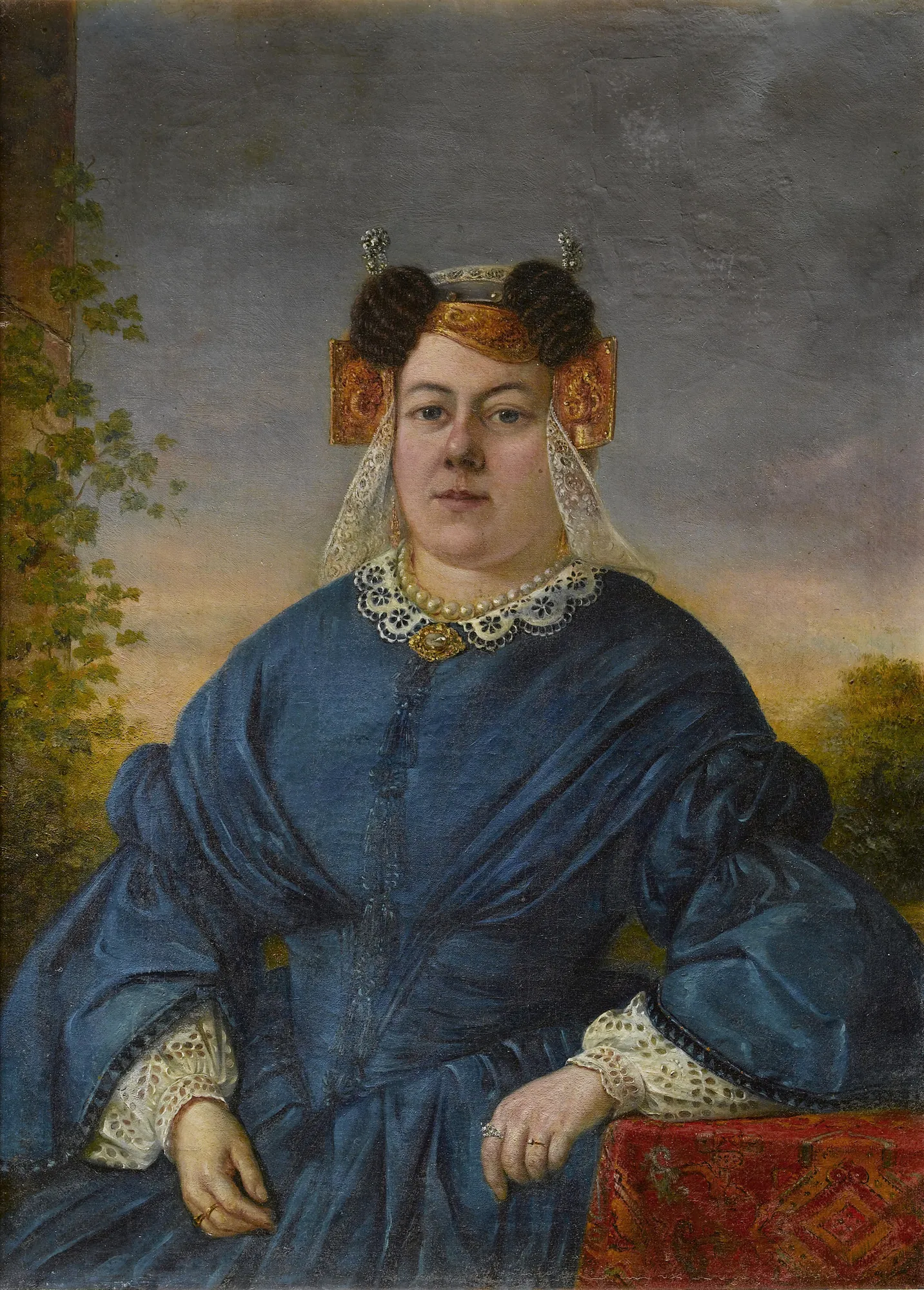 Portrait of Hendrika Johanna Greve