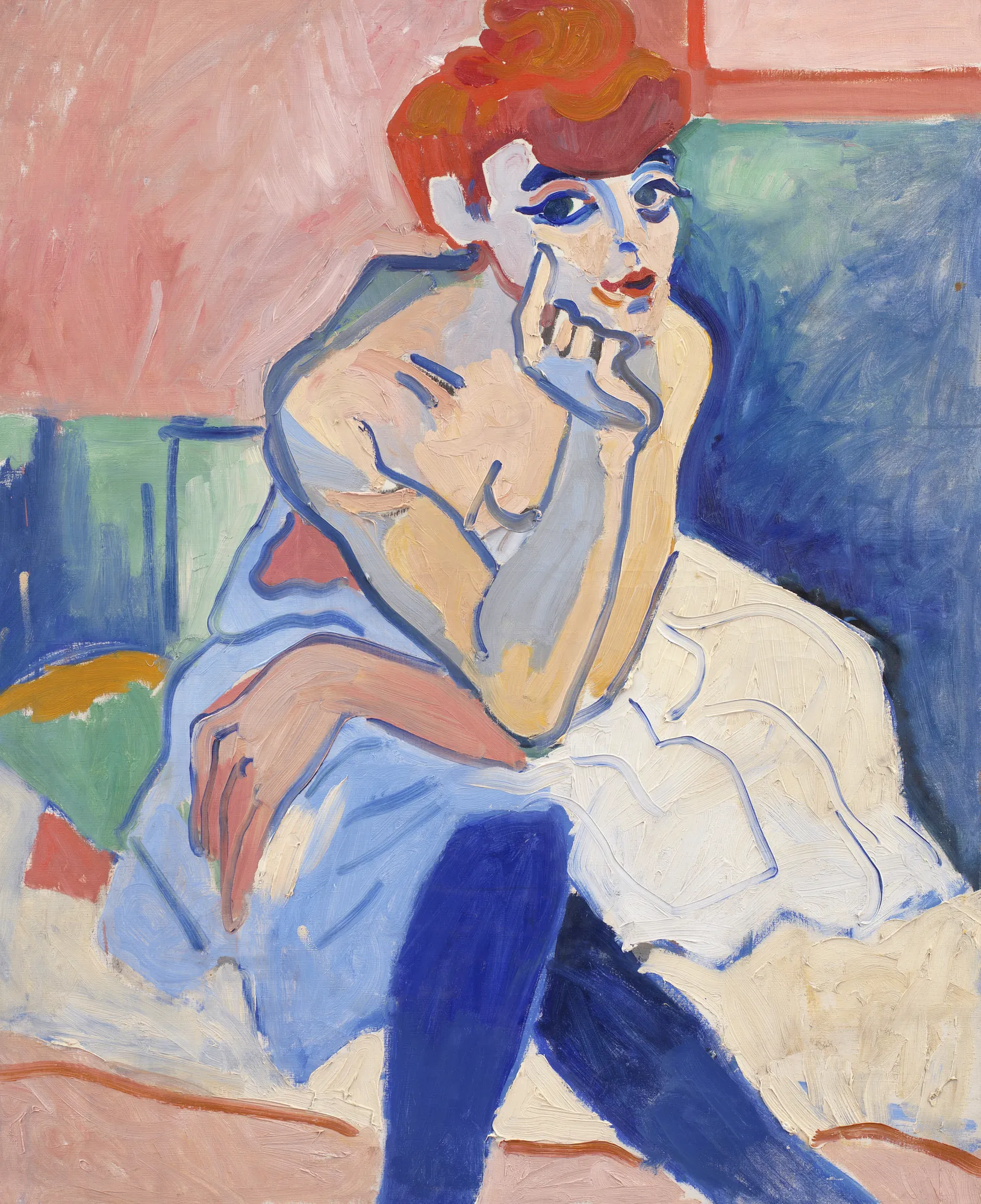 Woman in a Chemise