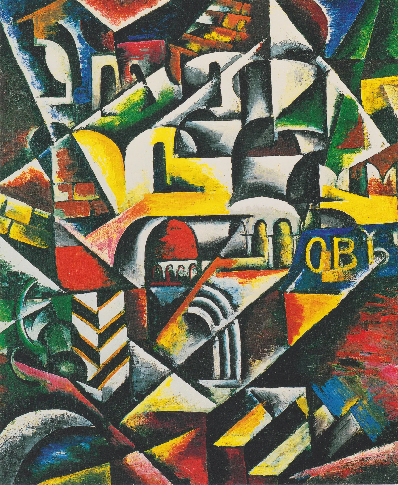 Cubist Cityscape