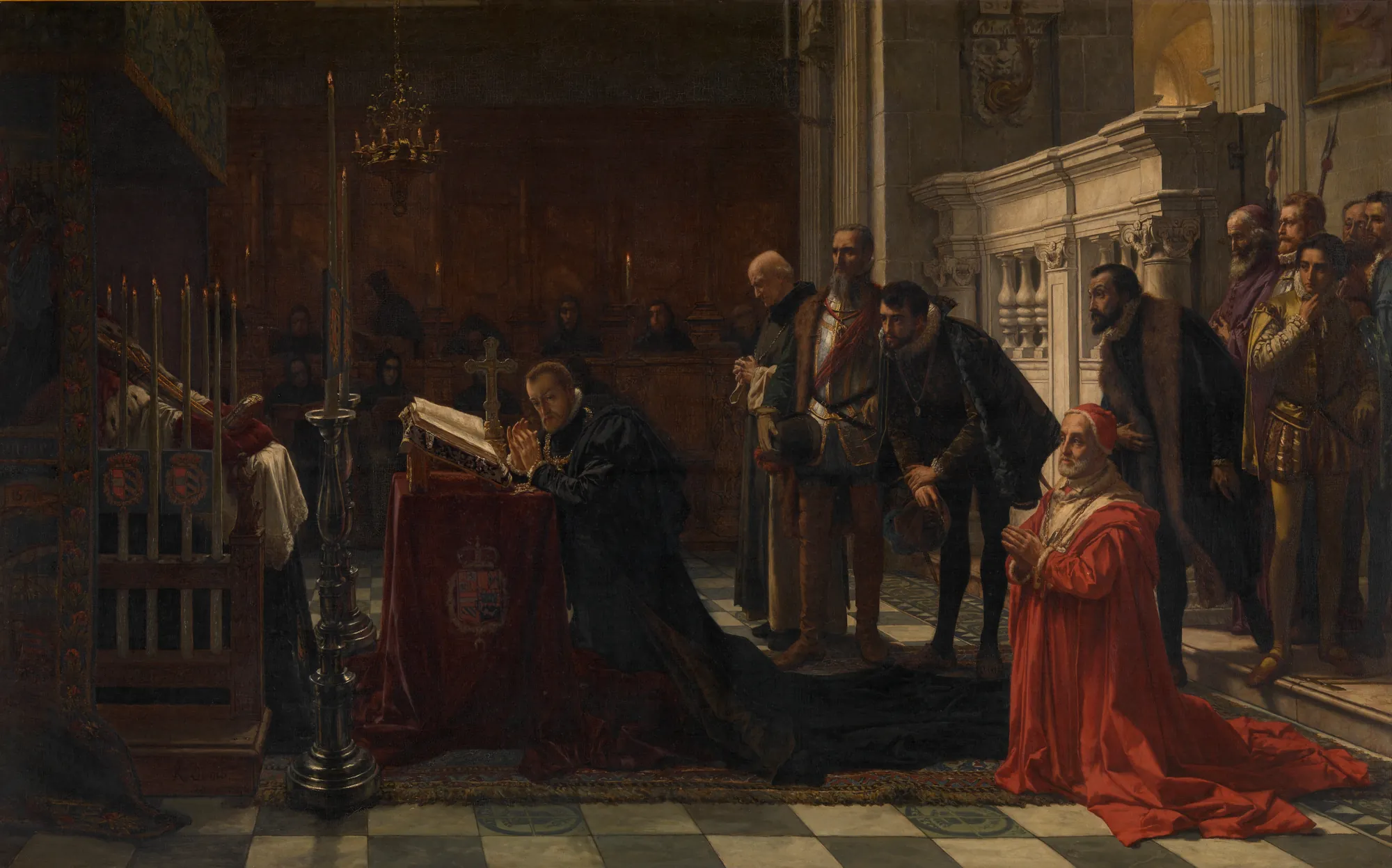 Philip II of Spain Honours Don John of Austria
