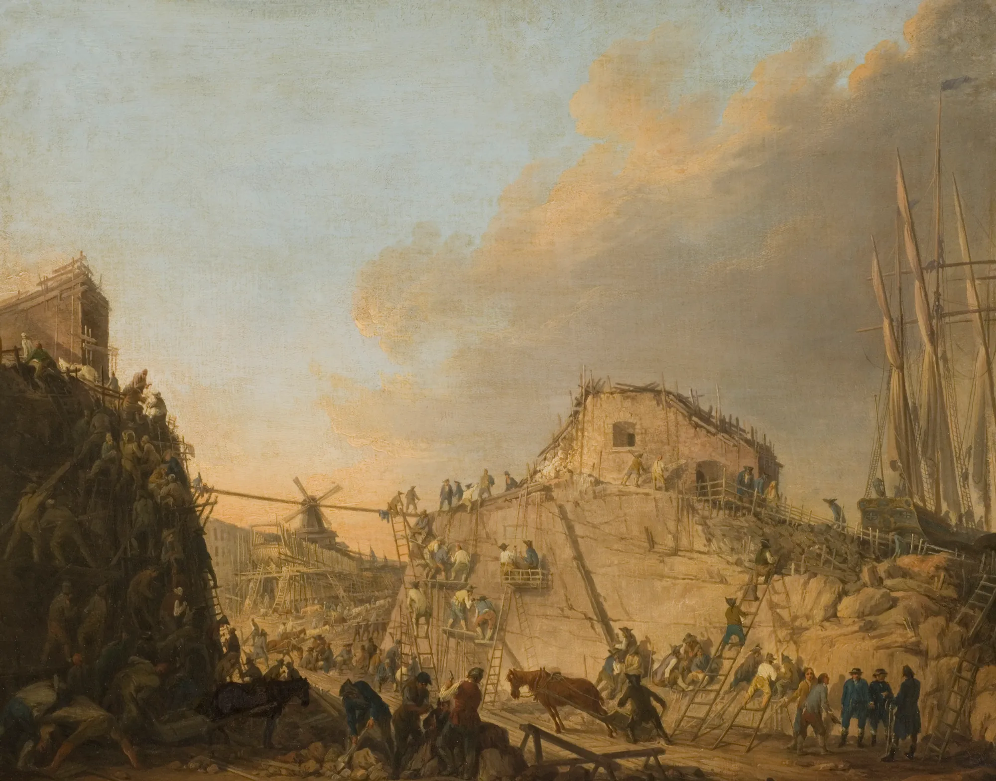 The Dock at Sveaborg