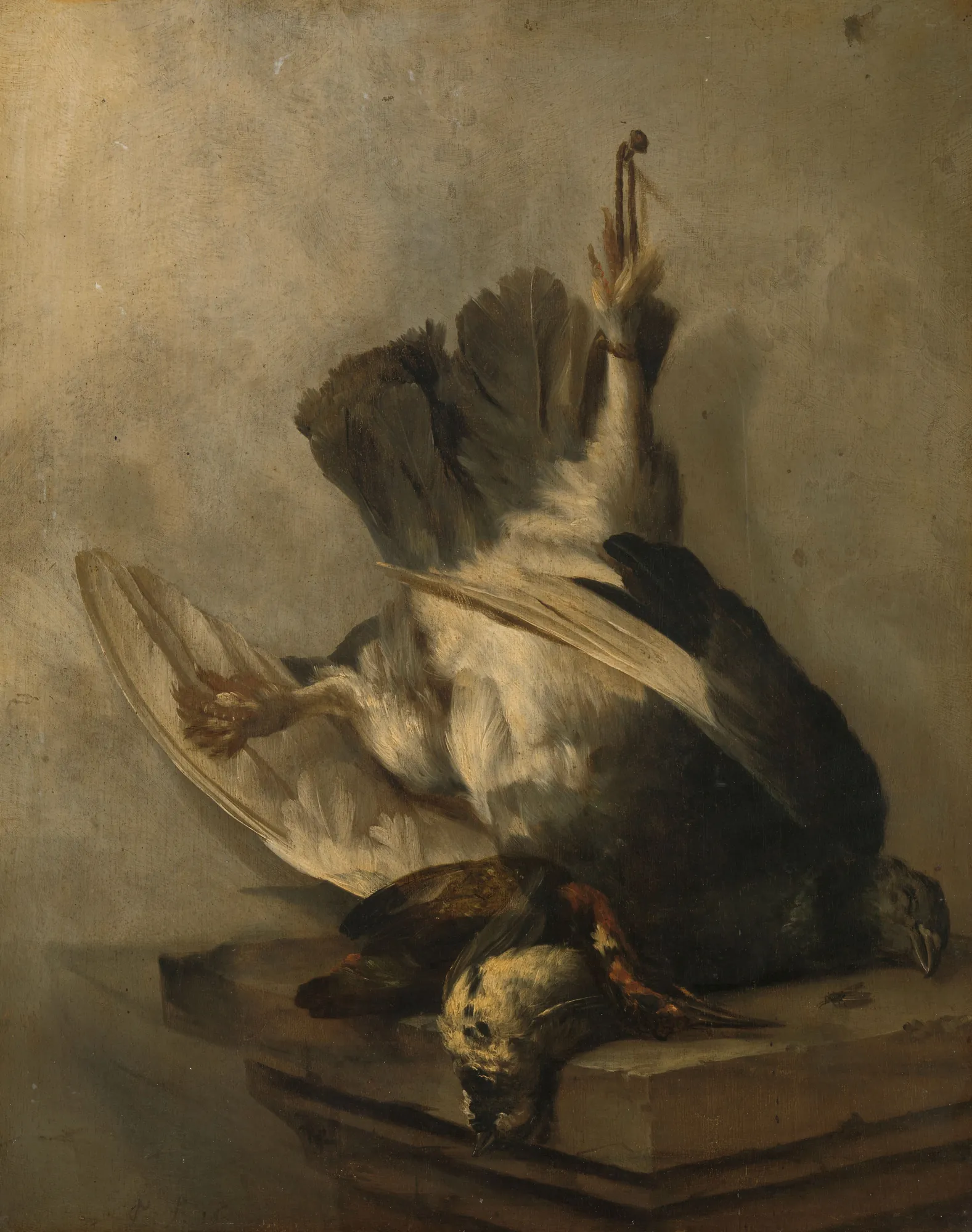 Still Life with Woodpecker and Snipes