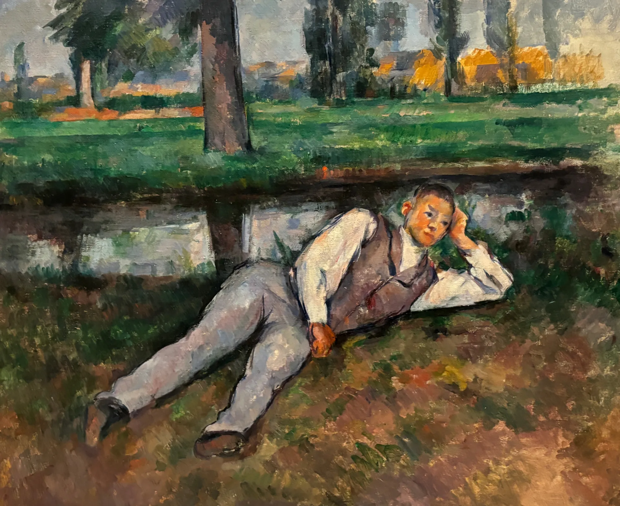 Boy by the Brook (Garçon couché)