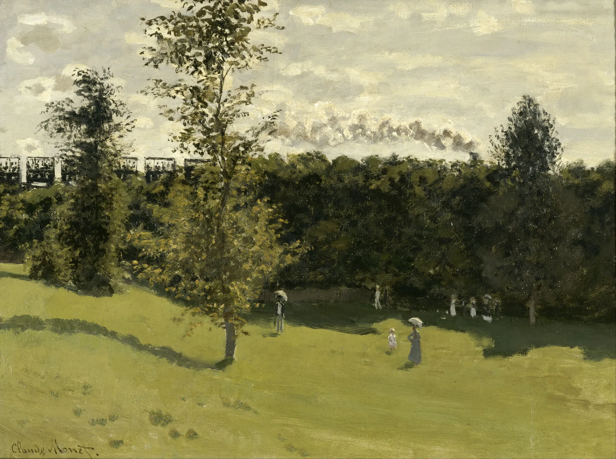 Train in the Countryside