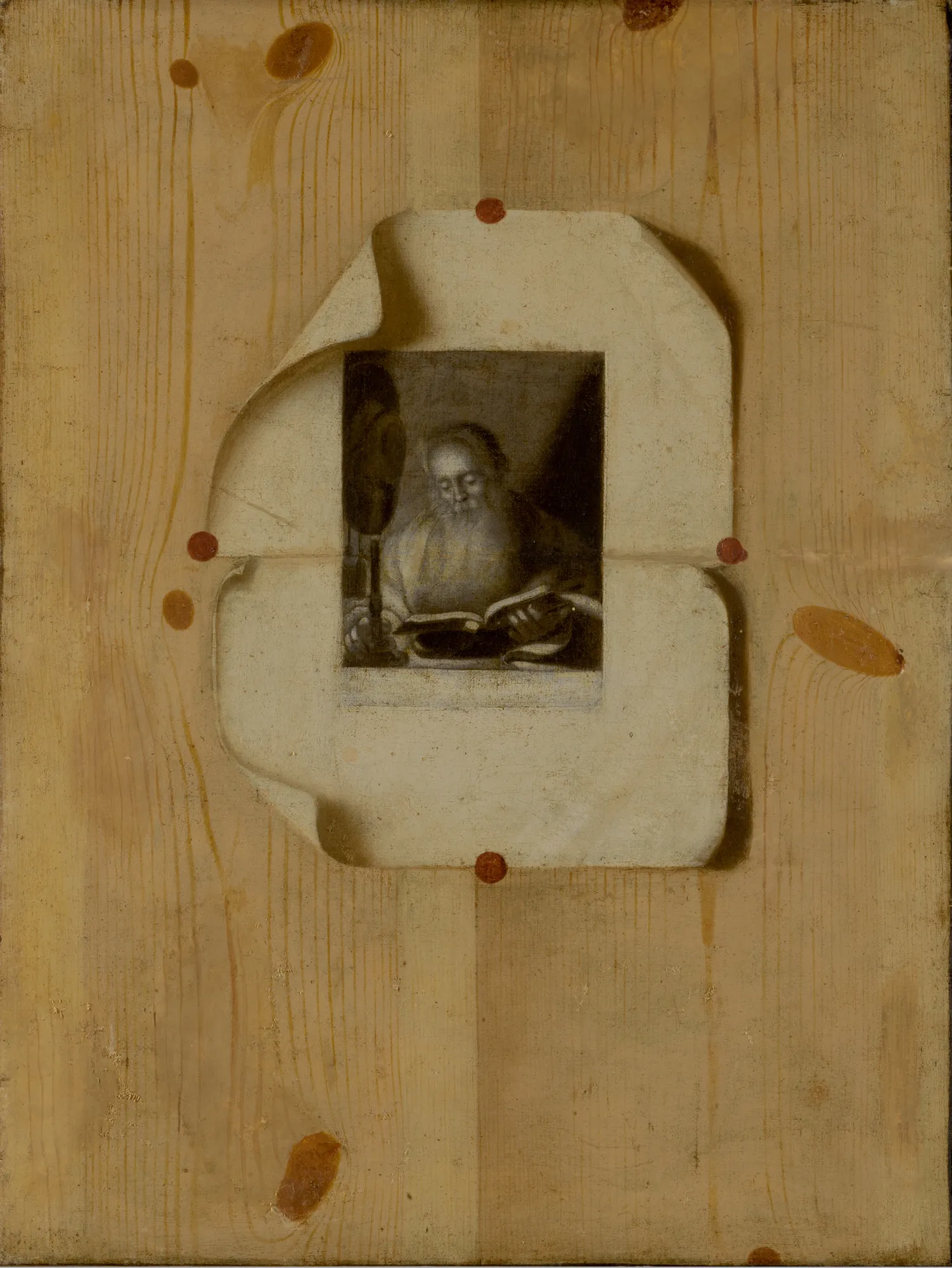 Trompe-l'œil with an Engraving