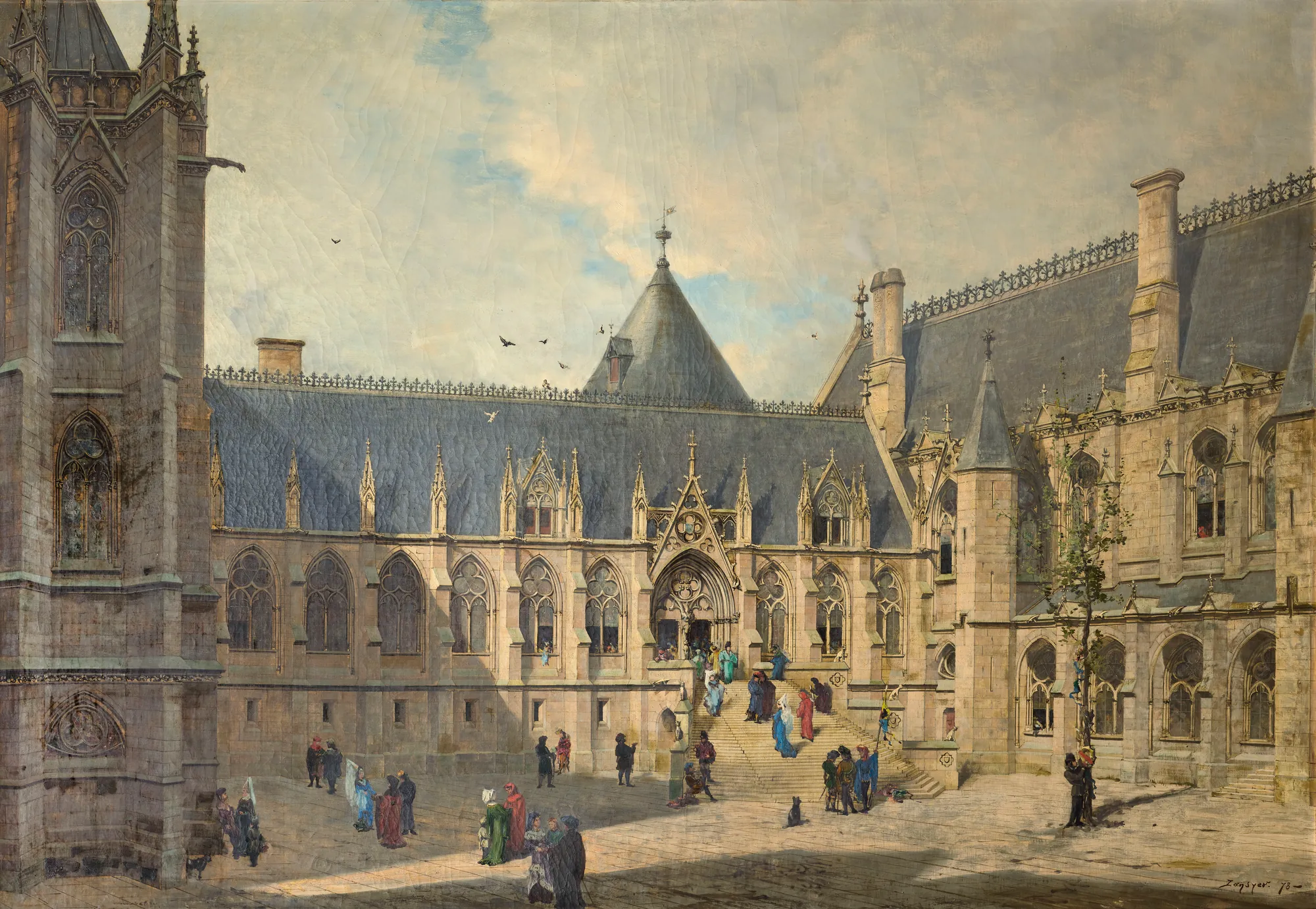 La Cour du Mai du Palais de la Cité
