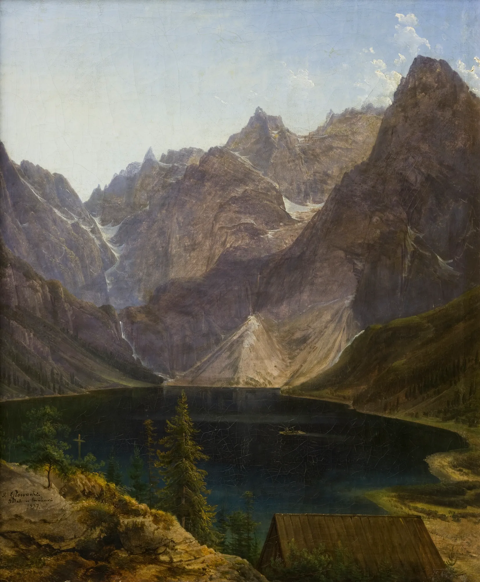 The Morskie Oko Lake in the Tatra Mountains