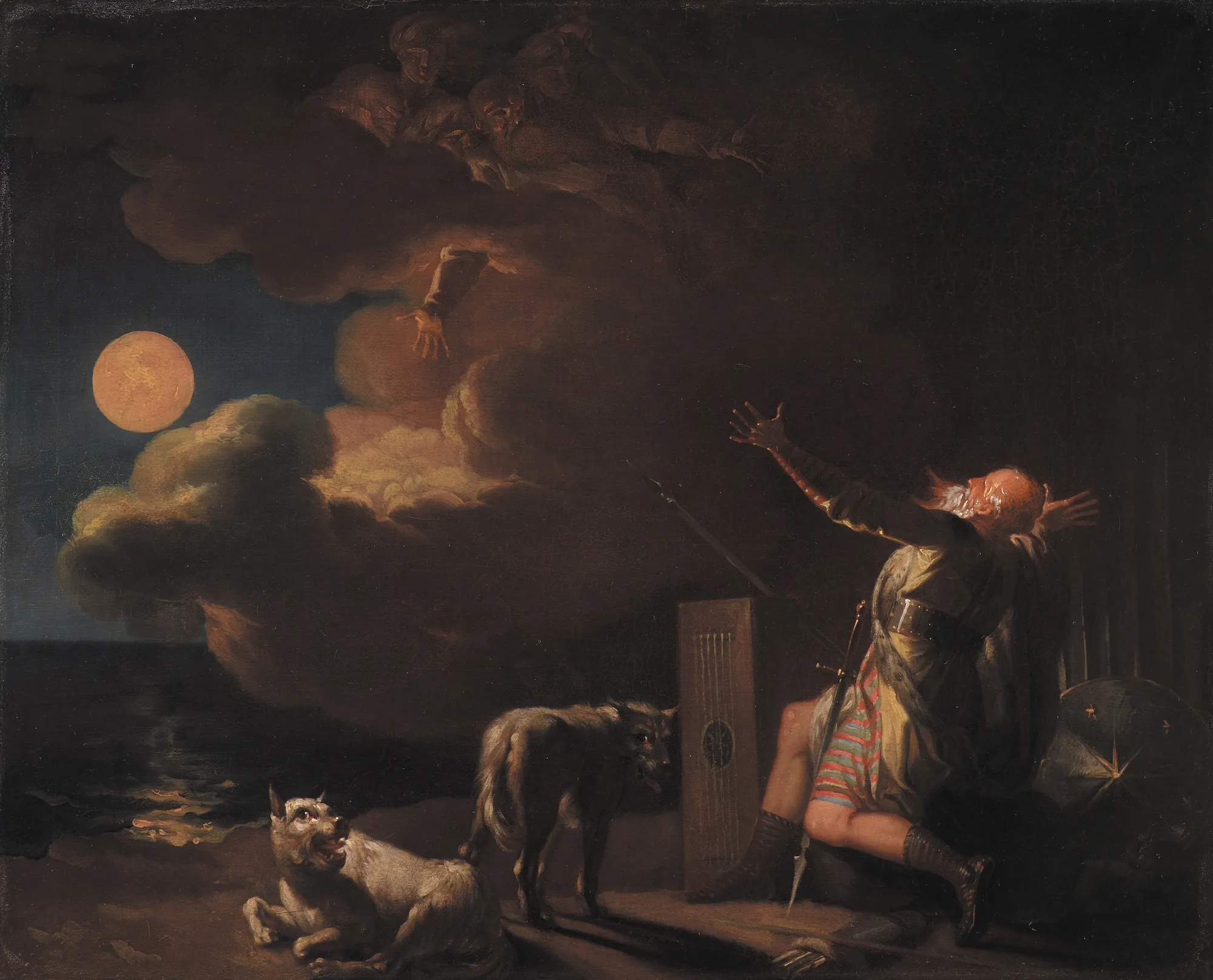Fingal Sees the Ghosts of his Forefathers by Moonlight