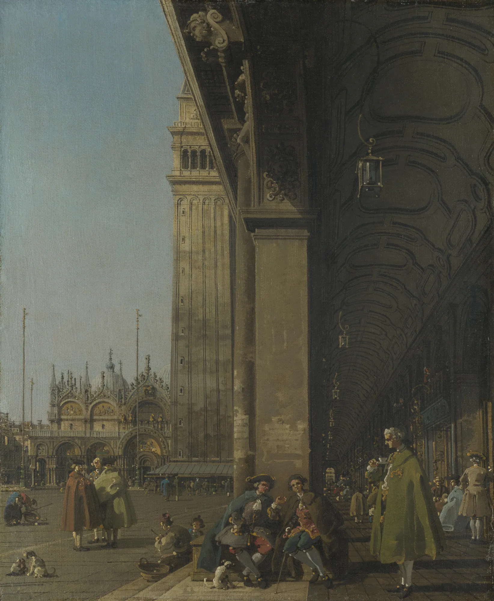 Piazza San Marco: Looking East from the South West Corner