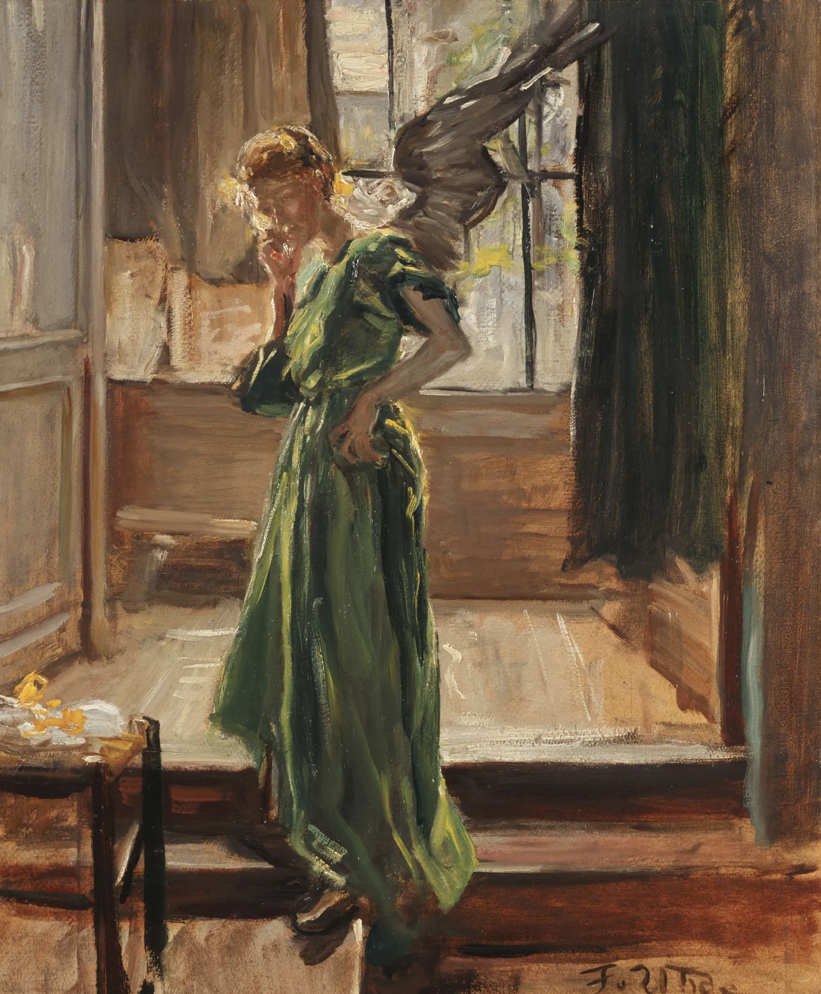 The Model Takes a Break